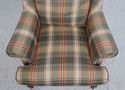 L72030: SOUTHWOOD Plaid Upholstered Country Wing C