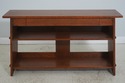 71883: STICKLEY 1 Drawer Mission Oak Console Bookc