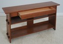 71883: STICKLEY 1 Drawer Mission Oak Console Bookc