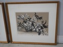 F63230EC: Pair J. Baptiste Sculp Framed & Matted F