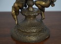 LF63204EC: Victorian Era Bronze Cherub Base Crysta