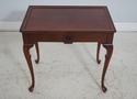 63271EC: HICKORY CHAIR CO Mahogany Queen Anne Tea 