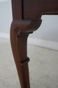 63271EC: HICKORY CHAIR CO Mahogany Queen Anne Tea 