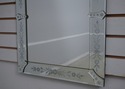 F63322EC: Venetian Etched Glass Decorator Wall Mir