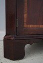 63267EC: STICKLEY Chippendale Style Mahogany Corne