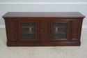 F72032: Cherry TV Media Cabinet w. Glass Doors