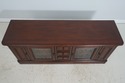 F72032: Cherry TV Media Cabinet w. Glass Doors