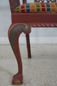 72052: Chinese Chippendale Style Painted Finish Se
