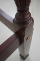72014: HENKEL HARRIS King Size Mahogany Carved Pos