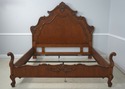 71944: CENTURY King Size French Style Cherry Bed