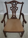L72026: Set of 8 HENREDON Chippendale Mahogany Din