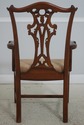 L72026: Set of 8 HENREDON Chippendale Mahogany Din