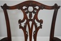 L72026: Set of 8 HENREDON Chippendale Mahogany Din