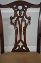 L72026: Set of 8 HENREDON Chippendale Mahogany Din