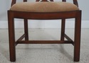 L72026: Set of 8 HENREDON Chippendale Mahogany Din
