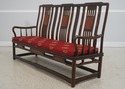 F72038: Vintage Chinese Rosewood Triple Back Sette