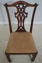 L72026: Set of 8 HENREDON Chippendale Mahogany Din
