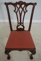 L72037: Set of 8 AMERICAN DREW Chippendale Mahogan