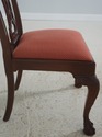 L72037: Set of 8 AMERICAN DREW Chippendale Mahogan
