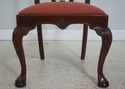 L72037: Set of 8 AMERICAN DREW Chippendale Mahogan