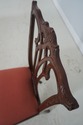 L72037: Set of 8 AMERICAN DREW Chippendale Mahogan