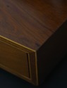 72046: BIGGS Inlaid Mahogany 2 Drawer Dresser Shav