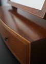 72046: BIGGS Inlaid Mahogany 2 Drawer Dresser Shav