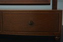 72046: BIGGS Inlaid Mahogany 2 Drawer Dresser Shav