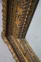 67167: Monumental Size Gold Frame Beveled Glass Wa