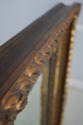 67167: Monumental Size Gold Frame Beveled Glass Wa