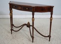L67202: NEW ~ MAITLAND SMITH Inlaid Carved Mahogan