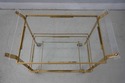 F63103EC: Modern Design Brass Tea Or Dessert Cart 