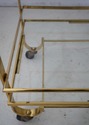 F63103EC: Modern Design Brass Tea Or Dessert Cart 