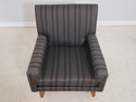 F63132EC: Mid Century Modern Upholstered Rocking C