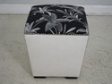 63133EC: Pair Square Custom Upholstered Ottoman St