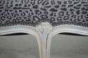 L63130EC: French Louis XV Style 6 Leg Upholstered 