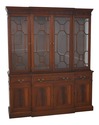 60066: STICKLEY 4 Door Mahogany Breakfront China C