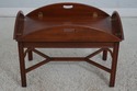 67256: HENKEL HARRIS Cherry Chippendale Butler Cof