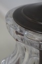 F67188: Vintage Heavy Crystal Urn Table Lamp