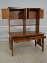 65835: STICKLEY Mission Oak Computer Desk w. Hutch