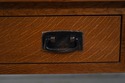 65835: STICKLEY Mission Oak Computer Desk w. Hutch