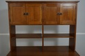 65835: STICKLEY Mission Oak Computer Desk w. Hutch