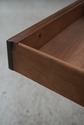 67237: HEKMAN Yew Wood Drop Side Library Table Des