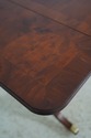 67237: HEKMAN Yew Wood Drop Side Library Table Des