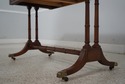 67237: HEKMAN Yew Wood Drop Side Library Table Des