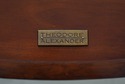 65830: THEODORE ALEXANDER Burl Wood Oval Biedermei