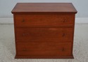 F67344: THOMAS MOSER 3 Drawer Cherry Nightstand Oc