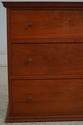 F67344: THOMAS MOSER 3 Drawer Cherry Nightstand Oc