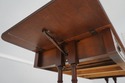 67237: HEKMAN Yew Wood Drop Side Library Table Des