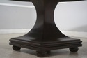 L71800: Large Round Mahogany Dining Pedestal Confe